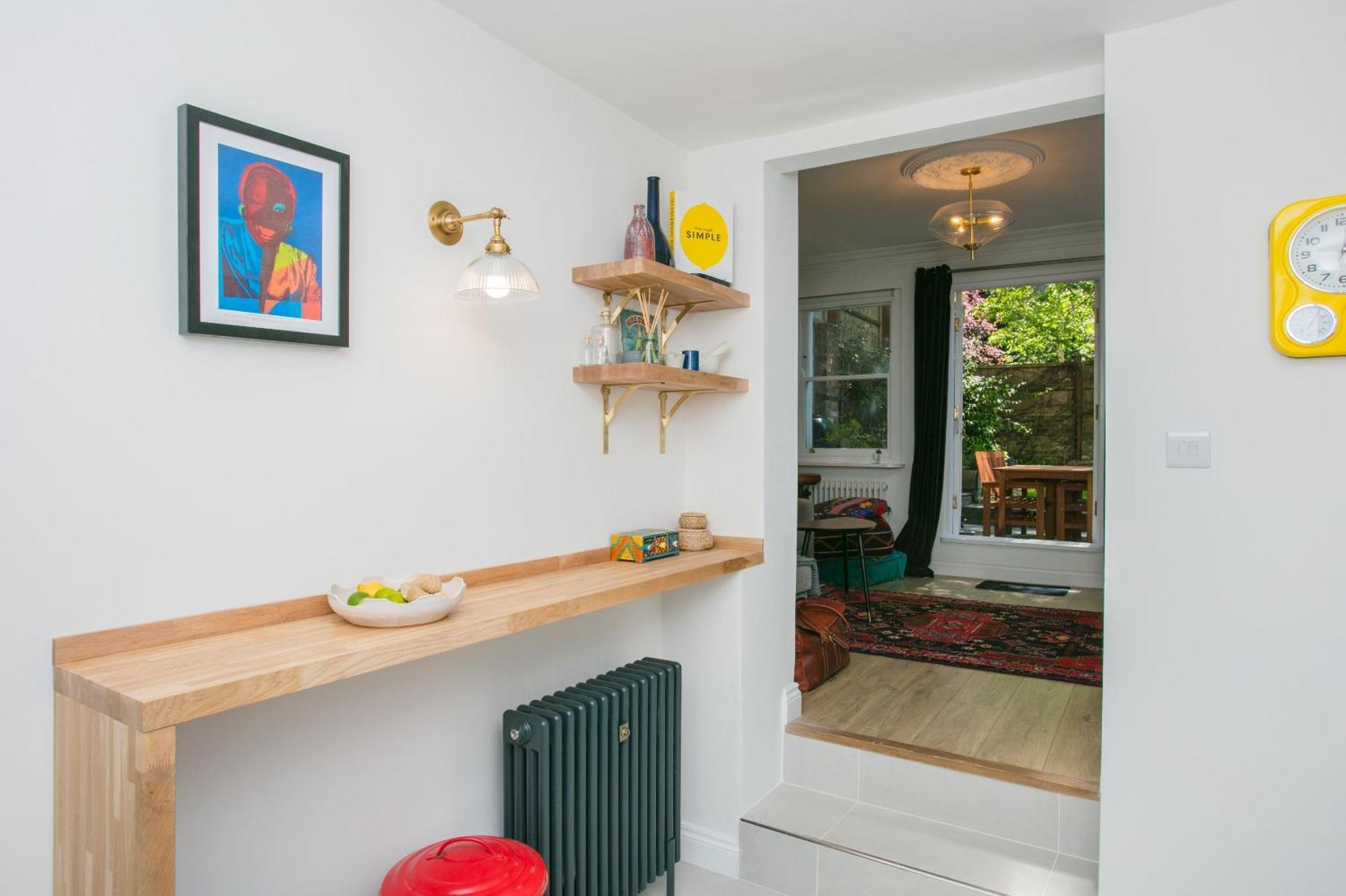 Modern Garden Apartment Camden London Eksteriør billede