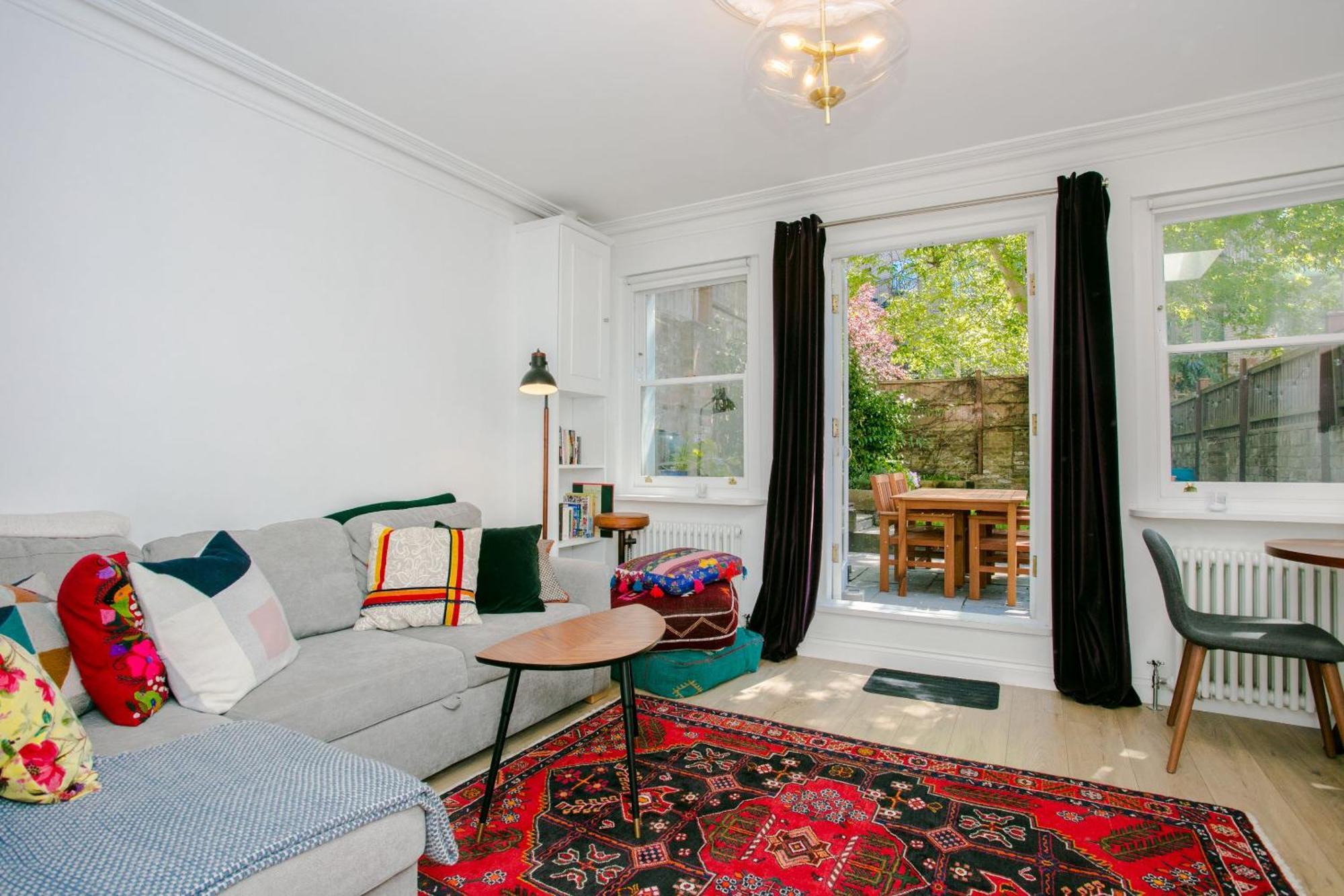 Modern Garden Apartment Camden London Eksteriør billede