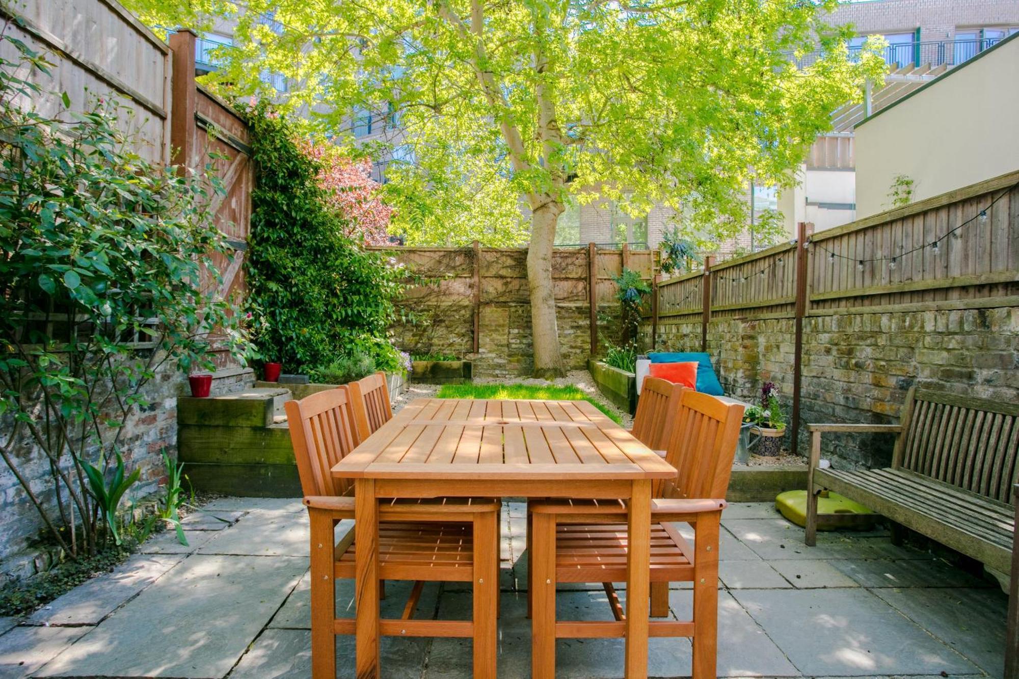 Modern Garden Apartment Camden London Eksteriør billede