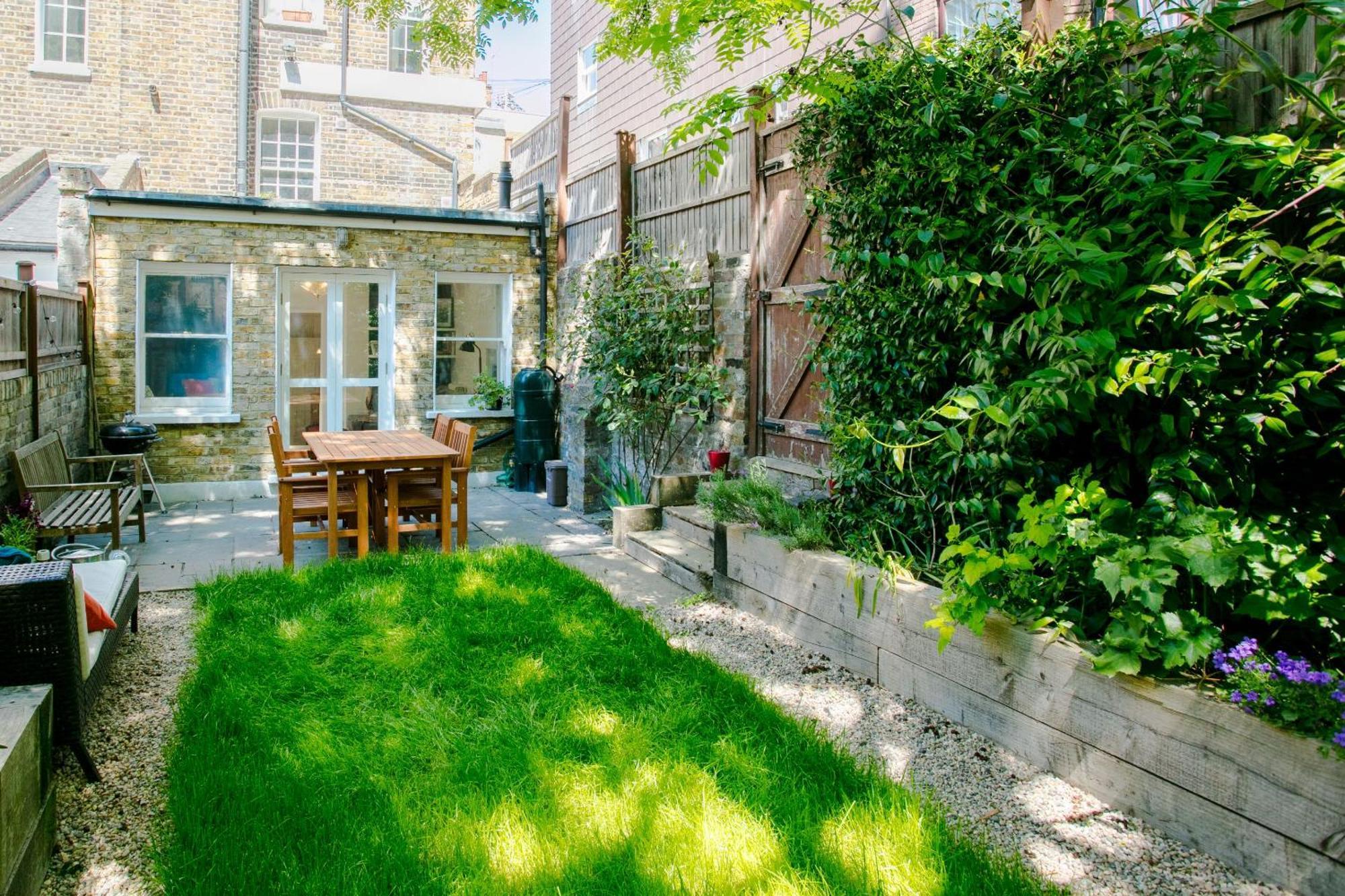 Modern Garden Apartment Camden London Eksteriør billede